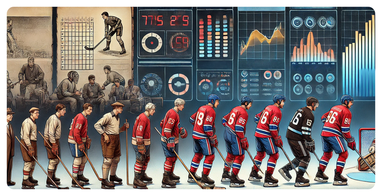 From Chalkboards to AI: 108 Years of NHL Hockey